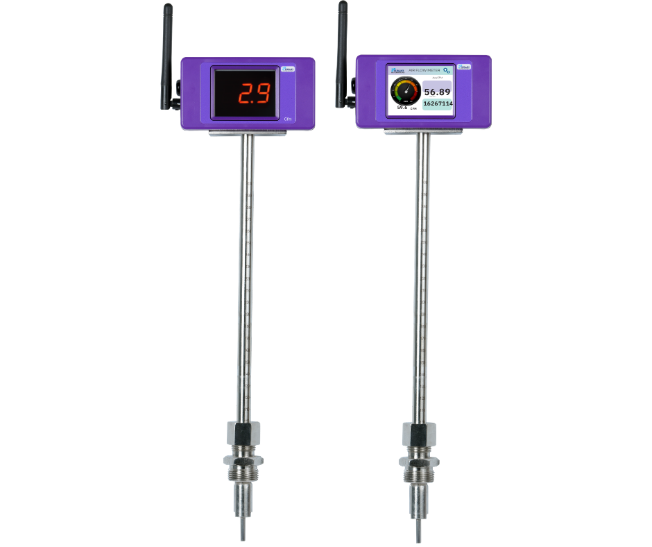 Kalki Dynamic Air Flow Meter with insertion probe