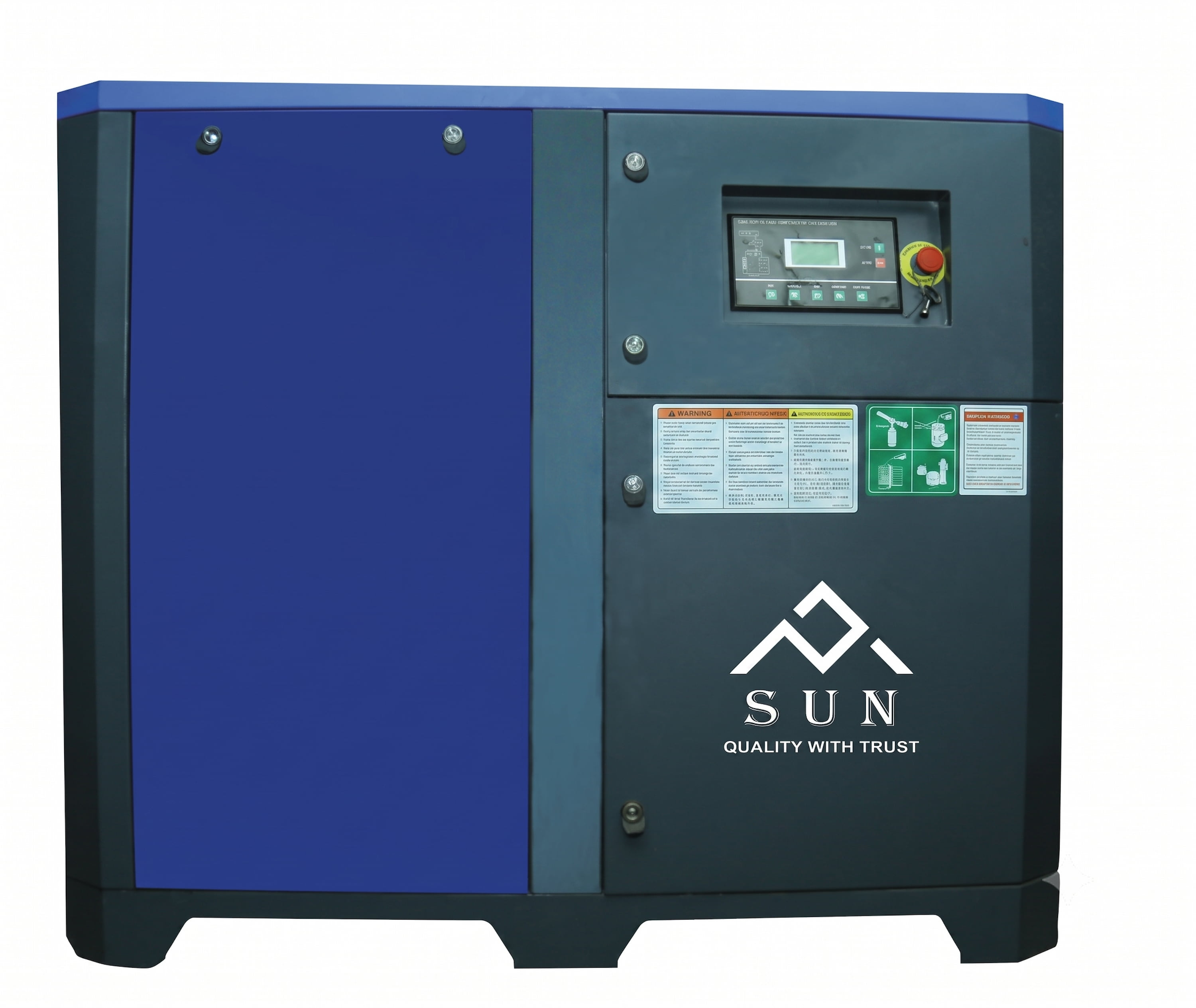 SUN rotary screw air compressor supplied by Sri Vanni Vinayaga Pneumatics