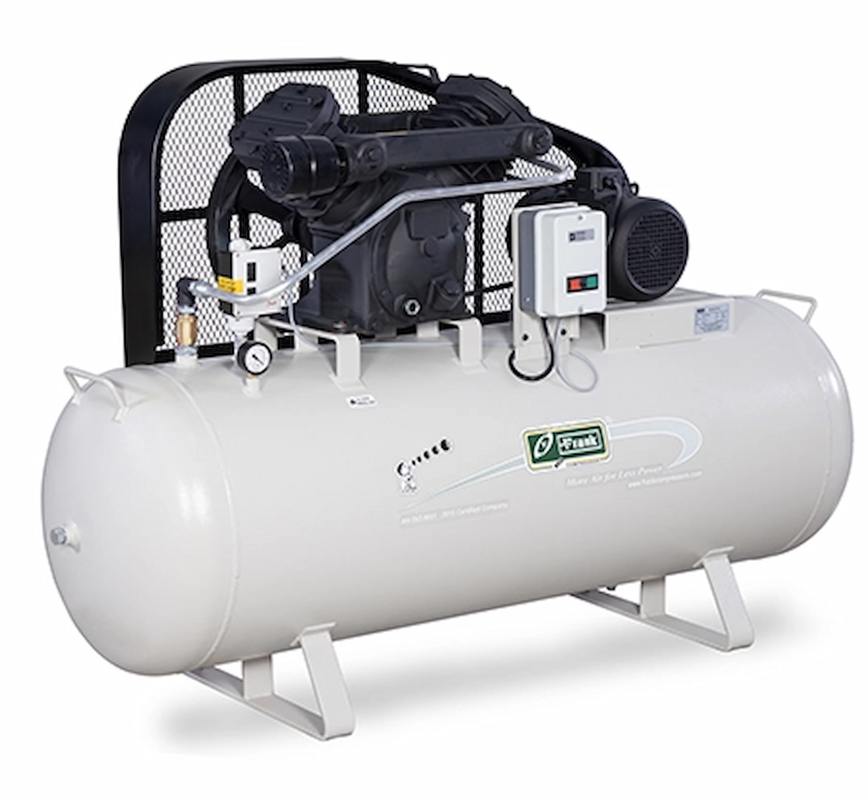 Piston vacuum pump for industrial applications
