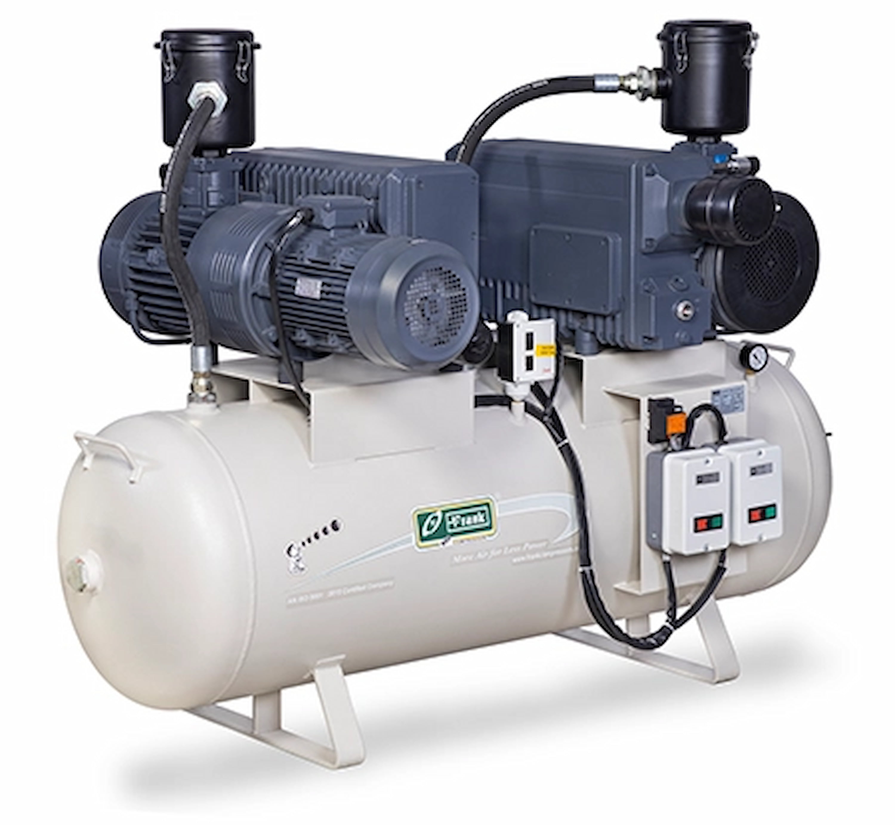 Rotary vane vacuum pump for laboratory and packaging