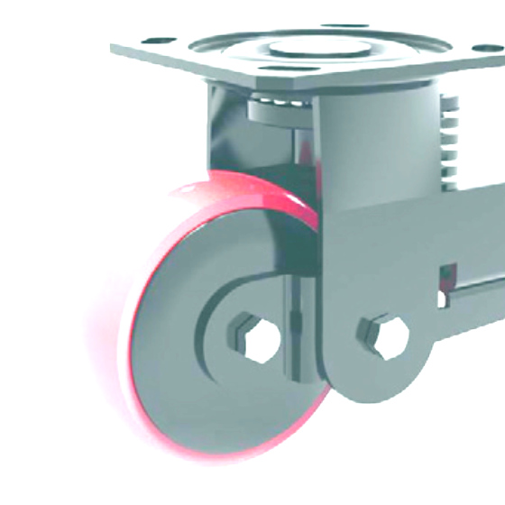 Starline heavy-duty swivel castor with PU wheel