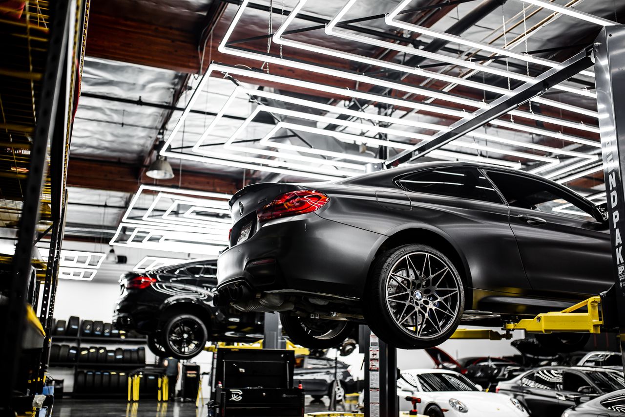 Automobile assembly and painting line