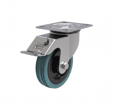 Plate on top Swivel with Brake
