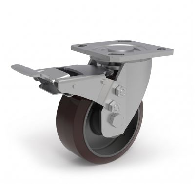 Heavy Duty Plate with Single Brake